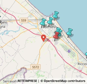 Mappa Via dell'Orso, 47923 Rimini RN, Italia (5.31364)