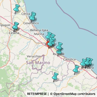Mappa Via dell'Orso, 47923 Rimini RN, Italia (19.71882)