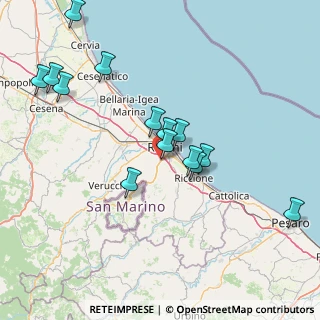 Mappa Via dell'Orso, 47923 Rimini RN, Italia (15.77071)