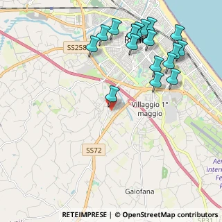 Mappa Via dell'Orso, 47923 Rimini RN, Italia (2.54944)