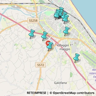 Mappa Via dell'Orso, 47923 Rimini RN, Italia (2.255)