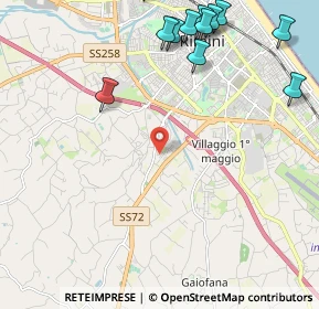 Mappa Via dell'Orso, 47923 Rimini RN, Italia (3.05)