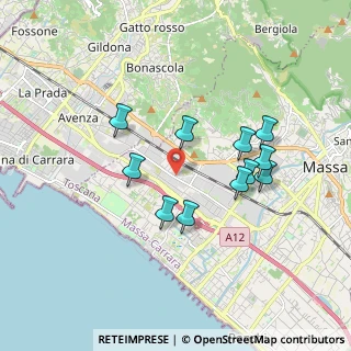 Mappa Via Casellotto di Sotto, 54100 Massa MS, Italia (1.63545)