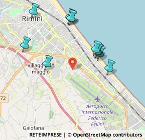 Mappa 47924 Rimini RN, Italia (2.07727)