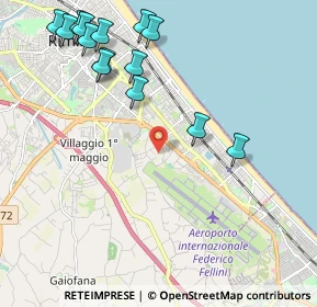 Mappa 47924 Rimini RN, Italia (2.57786)