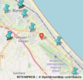 Mappa 47924 Rimini RN, Italia (3.21364)