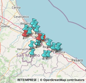 Mappa 47924 Rimini RN, Italia (10.343)