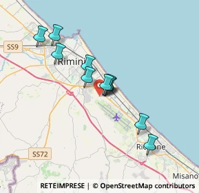 Mappa 47924 Rimini RN, Italia (2.87364)