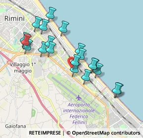 Mappa Via Giorgio Ambrosoli, 47924 Rimini RN, Italia (1.798)