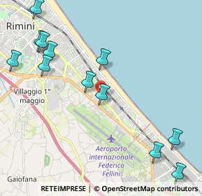 Mappa Via Giorgio Ambrosoli, 47924 Rimini RN, Italia (2.67917)