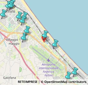 Mappa Via Giorgio Ambrosoli, 47924 Rimini RN, Italia (2.98385)