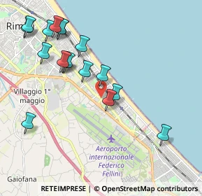 Mappa Via Giorgio Ambrosoli, 47924 Rimini RN, Italia (2.23706)