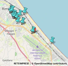 Mappa Via Giorgio Ambrosoli, 47924 Rimini RN, Italia (2.556)