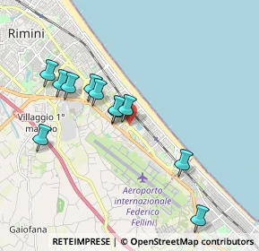 Mappa Via Giorgio Ambrosoli, 47924 Rimini RN, Italia (1.84909)