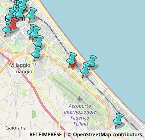 Mappa Via Giorgio Ambrosoli, 47924 Rimini RN, Italia (3.2785)