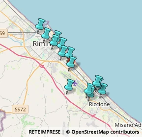 Mappa Via Giorgio Ambrosoli, 47924 Rimini RN, Italia (3.12071)