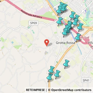 Mappa Via S. Lorenzo a Monte, 47923 Rimini RN, Italia (1.433)
