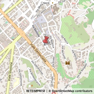 Mappa Via Bastione, 34, 54100 Massa, Massa-Carrara (Toscana)