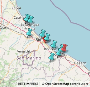 Mappa Strada statale 16 Adriatica, 47924 Rimini RN, Italia (12.30545)