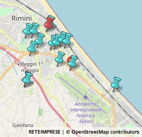 Mappa Strada statale 16 Adriatica, 47924 Rimini RN, Italia (2.00133)