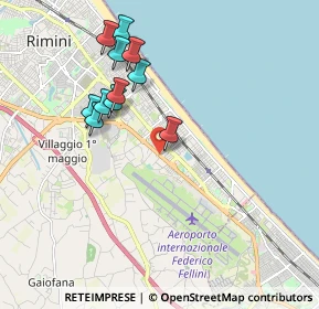 Mappa Strada statale 16 Adriatica, 47924 Rimini RN, Italia (1.86727)