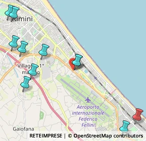 Mappa Strada statale 16 Adriatica, 47924 Rimini RN, Italia (2.85818)