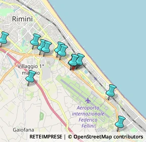 Mappa Strada statale 16 Adriatica, 47924 Rimini RN, Italia (1.83333)