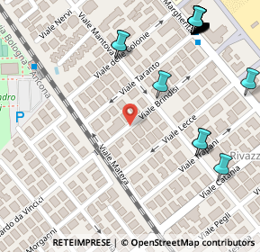 Mappa Viale Brindisi, 47924 Rimini RN, Italia (0.1885)