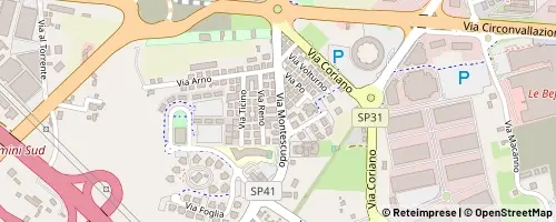 Mappa Rimini