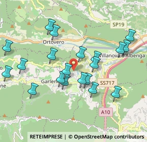 Mappa Via Bosco di Carlo, 17033 Garlenda SV, Italia (1.993)