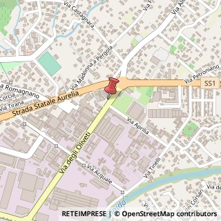 Mappa Via degli Oliveti, 6, 54100 Massa, Massa-Carrara (Toscana)