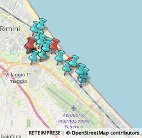 Mappa Viale Trapani, 47924 Rimini RN, Italia (1.746)