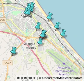 Mappa C.C. Le Befane, 47924 Rimini RN, Italia (1.92125)