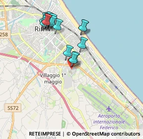Mappa C.C. Le Befane, 47924 Rimini RN, Italia (2.02294)