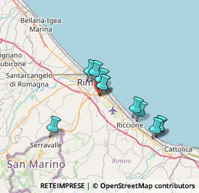 Mappa C.C. Le Befane, 47924 Rimini RN, Italia (5.82273)