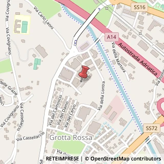 Mappa Via dello Stambecco, 1, 47923 Rimini, Rimini (Emilia Romagna)