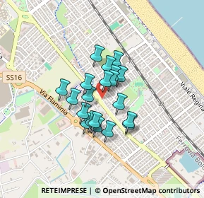 Mappa Via Antonio Rosmini Serbati, 47924 Rimini RN, Italia (0.284)