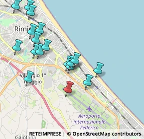 Mappa Via Antonio Rosmini Serbati, 47924 Rimini RN, Italia (2.05667)