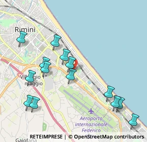 Mappa Via Antonio Rosmini Serbati, 47924 Rimini RN, Italia (2.31214)