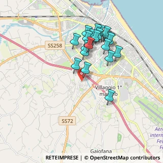 Mappa Via dell'Alce, 47923 Rimini RN, Italia (1.7965)