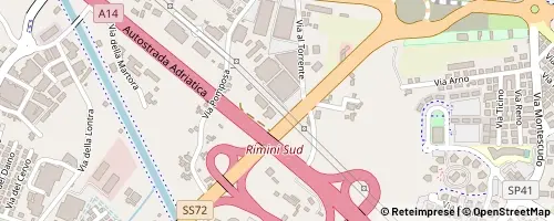 Mappa Rimini