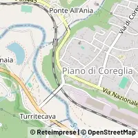 Karta Coreglia Antelminelli