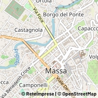 Térkép Massa-Carrara