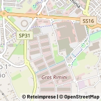 Mapa Rimini