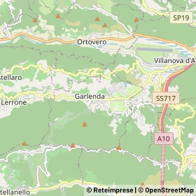 Mappa Garlenda