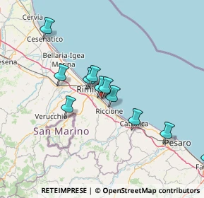 Mappa Viale Francesco de Pinedo, 47924 Rimini RN, Italia (15.30583)