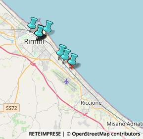 Mappa Viale Francesco de Pinedo, 47924 Rimini RN, Italia (3.96636)