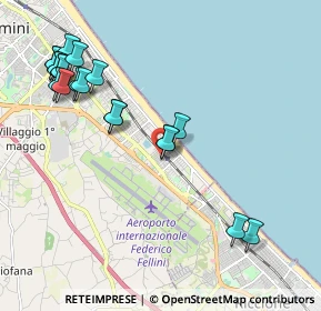 Mappa Viale Lussemburgo, 47924 Rimini RN, Italia (2.374)