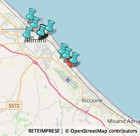 Mappa Viale Lussemburgo, 47924 Rimini RN, Italia (4.15462)