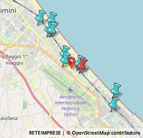 Mappa Viale Vienna, 47924 Rimini RN, Italia (1.69)